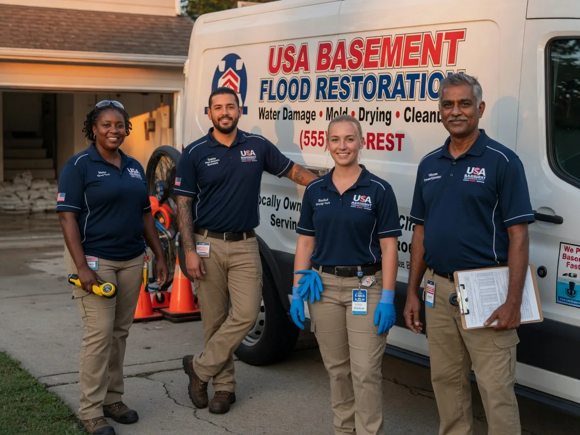 Basement Flood Cleanup company in Owensville, IN